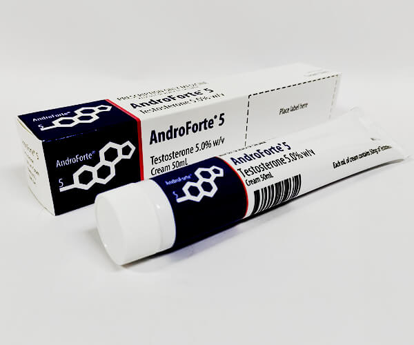 アンドロフォルテクリーム5%（テストステロン）