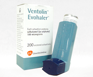 ベントリン喘息制御薬(VentolinEvohaler)