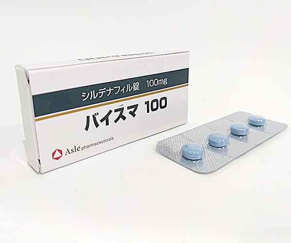 バイスマ(バイアグラ ジェネリック) 100mg 4 錠